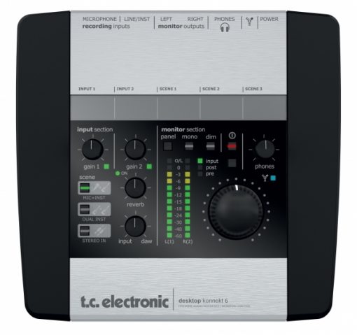 כרטיס קול חיצוני TC ELECTRONIC DESKTOP KONNEKT 6