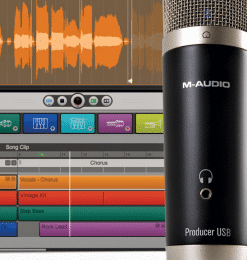 מיקרופון M-AUDIO VOCAL STUDIO USB