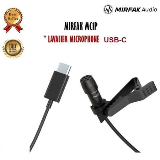 מיקרופון דש MIRFAK MC1P USB-C