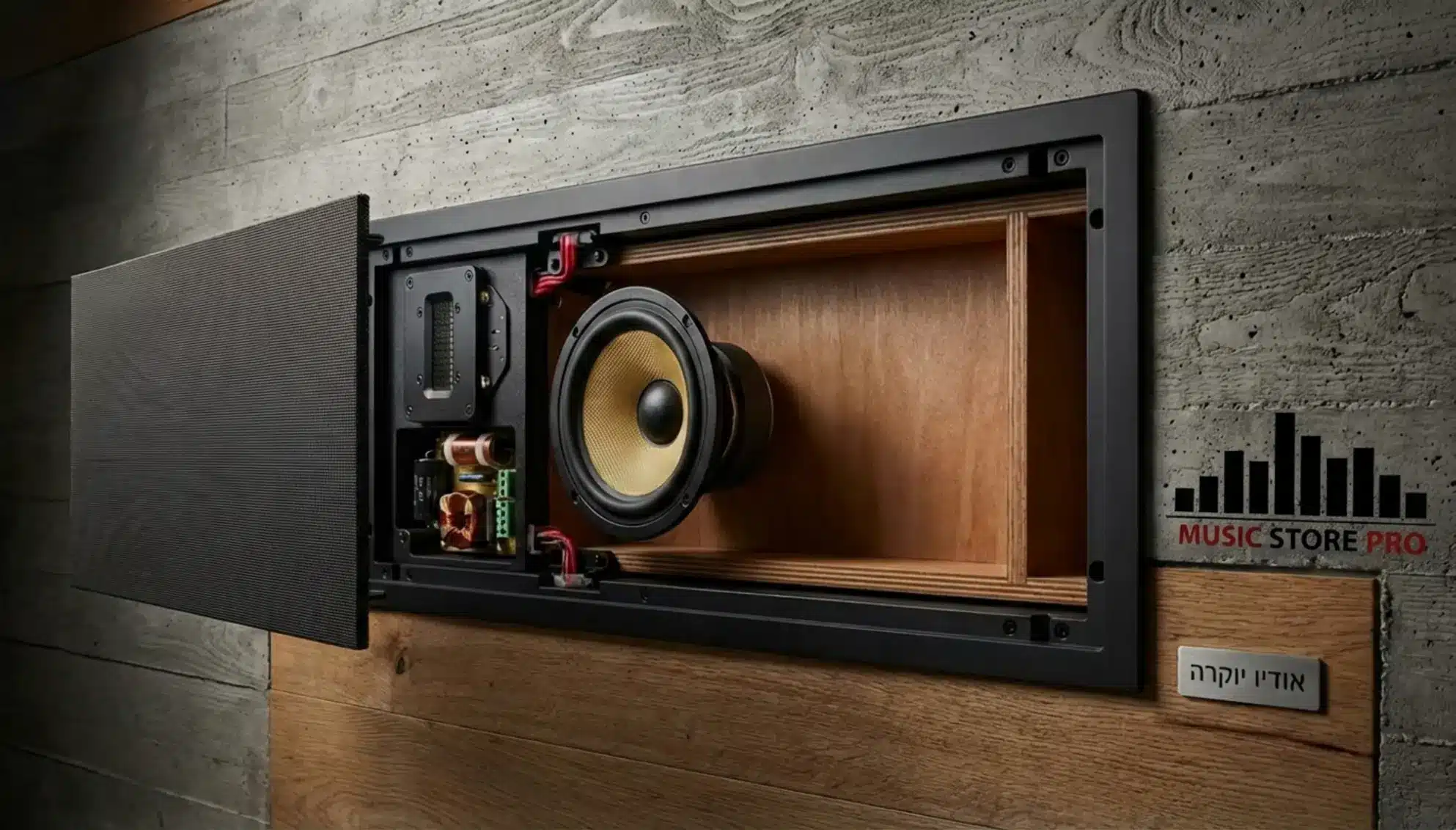 רמקולים שקועים (In-wall): להתפשר על העיצוב או על הסאונד?