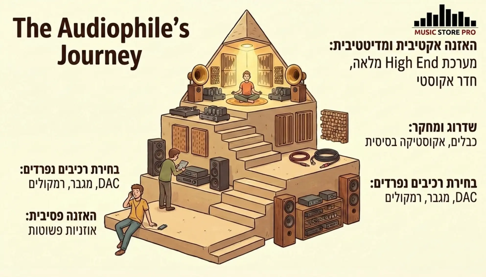 הפסיכולוגיה של Hi-Fi: למה אנחנו רודפים אחרי הצליל המושלם? 3 הפסיכולוגיה של Hi-Fi: למה אנחנו רודפים אחרי הצליל המושלם?
